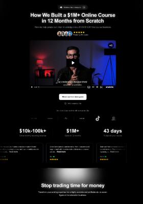 Launch Technology landing page